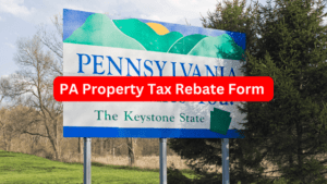 PA Property Tax Rebate Form